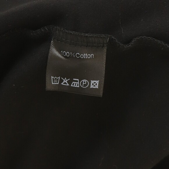 Major Threads Signature Boxed T-Shirt S Black Acid Wash Logo Tee 100% Cotton NWT - Picture 7 of 8